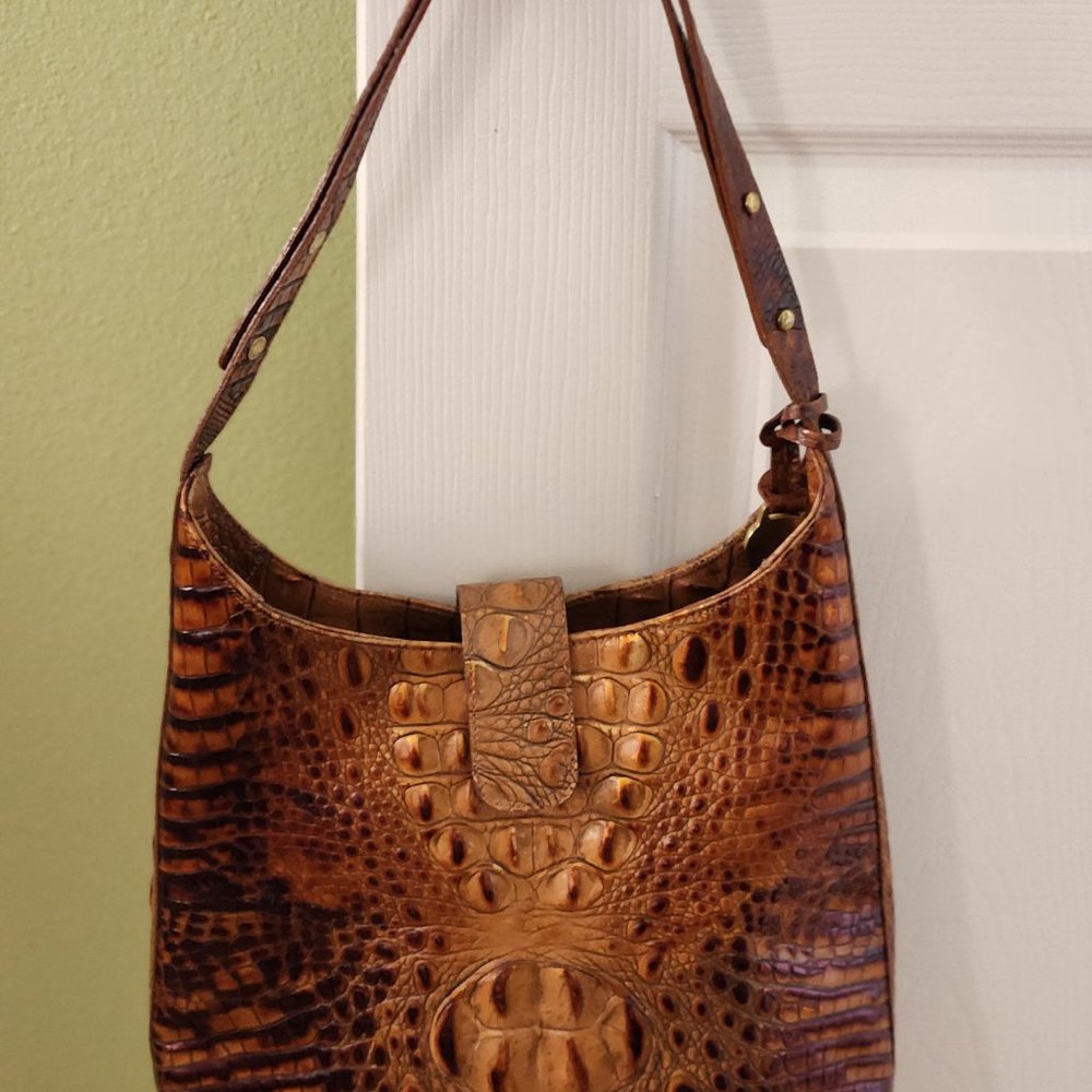 Brahmin Amelia Shoulder Bag, Pecan